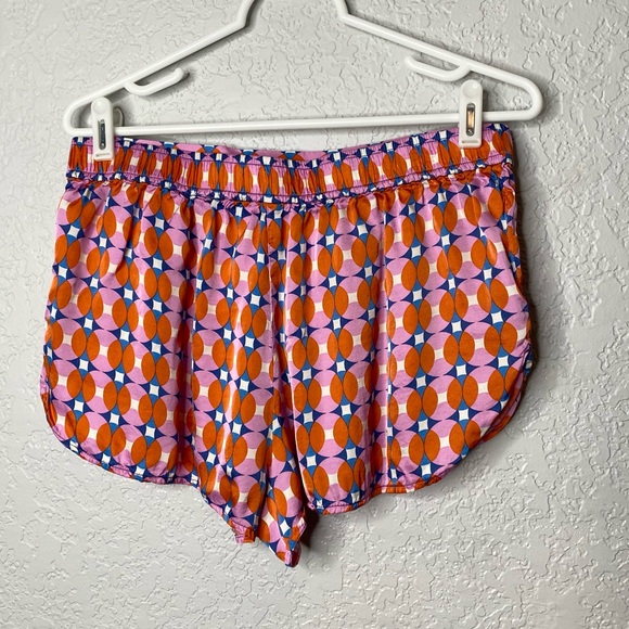 Anthropologie Orange and Pink Pajama Set - Picture 6 of 10